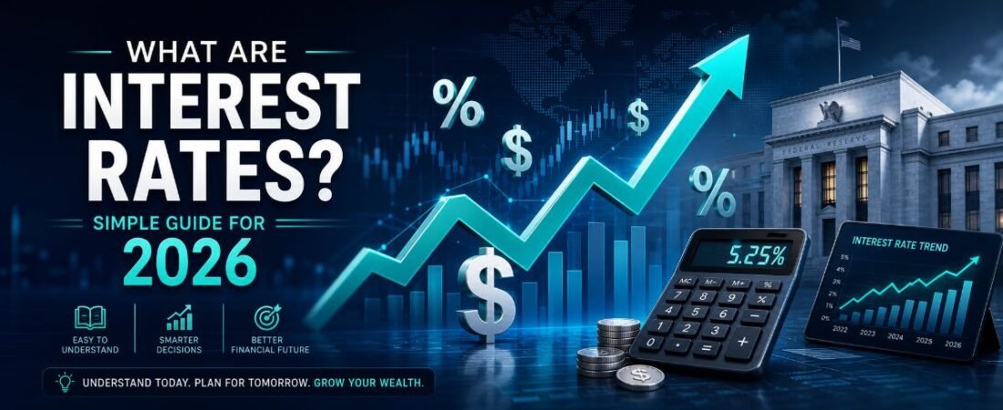 What Are Interest Rates? Simple Guide for 2026 (For People Who Don’t Wanna Be Financial Experts)